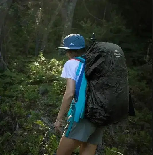 Naturehike Outdoor Bag Pack Cover Q-9B M(35-45L)- Black - GulfStore.com