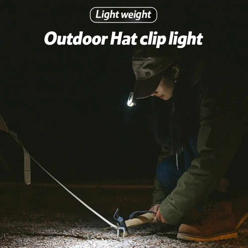 Naturehike Outdoor Clip Hat Lamp Khaki - GulfStore.com