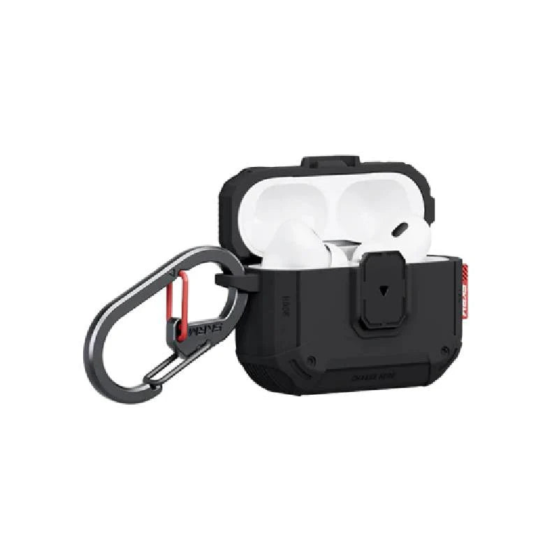 SKINARMA AIRPODS PRO 3 MECHA LE (LOCK EDITION)-BLACK