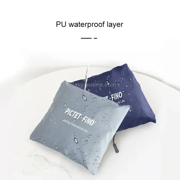 PICTET FINO RH43 Folding Nylon Waterproof Handbag Travel Bag (Black) - GulfStore.com