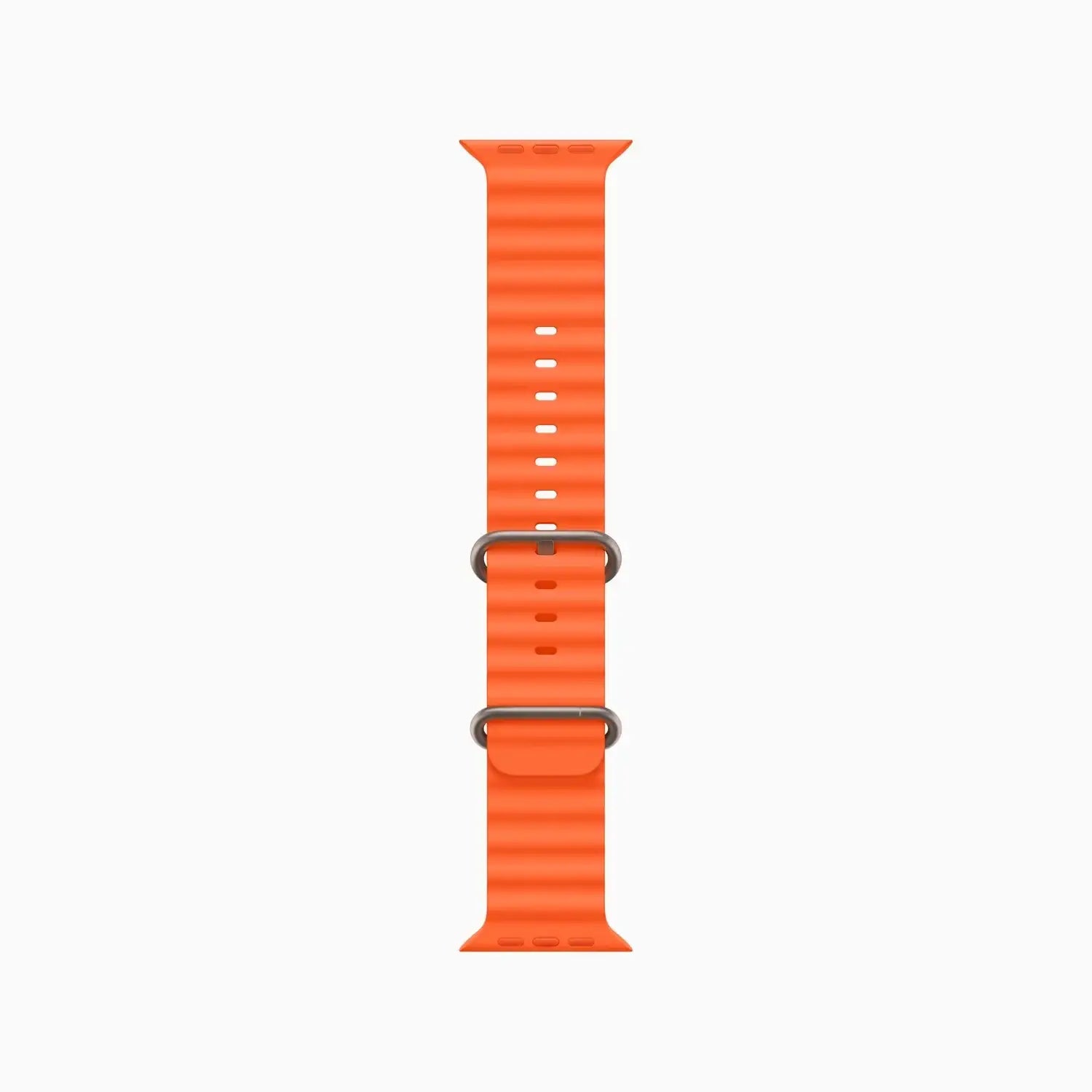 Apple Watch Ultra 2 Titanium Case with Orange Ocean Band - GulfStore.com