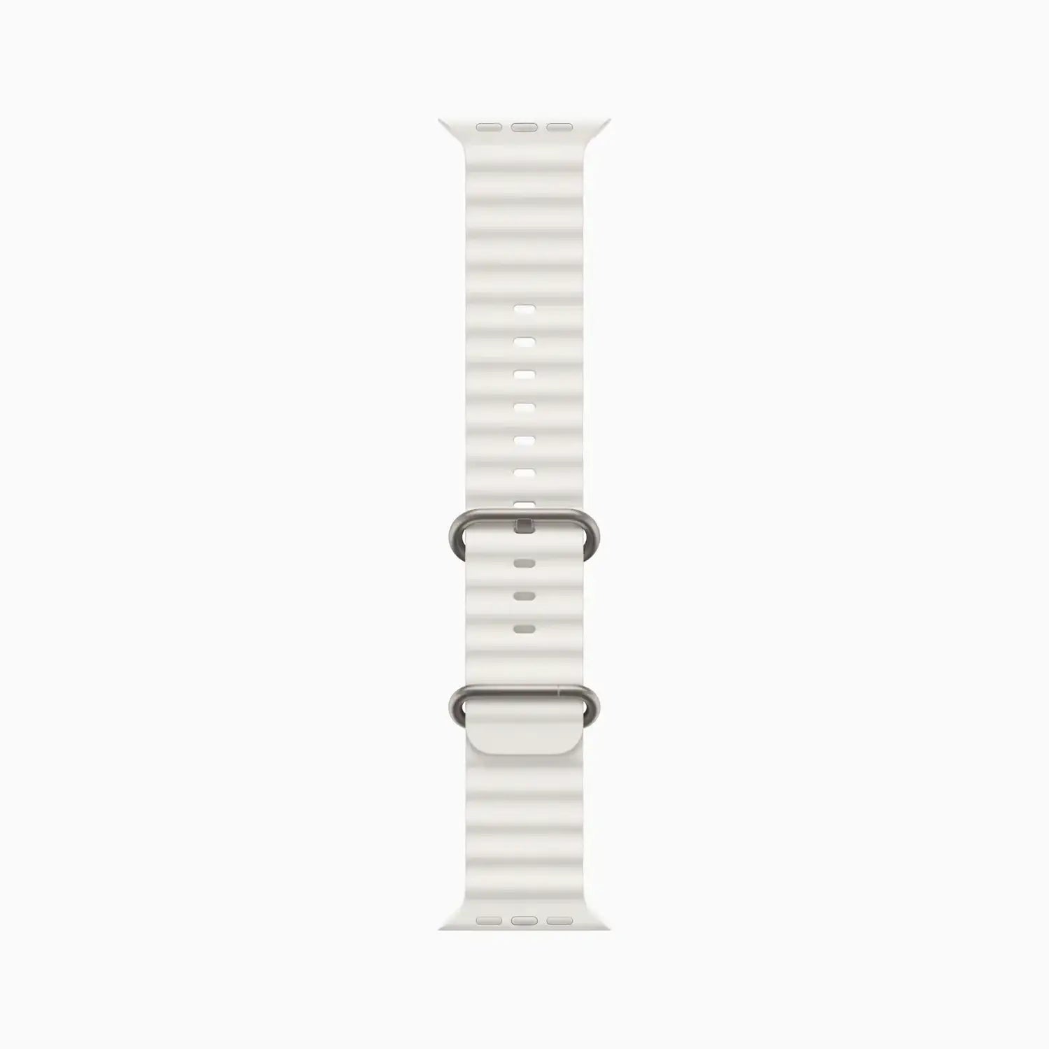 Apple Watch Ultra 2 Titanium Case with White Ocean Band - GulfStore.com