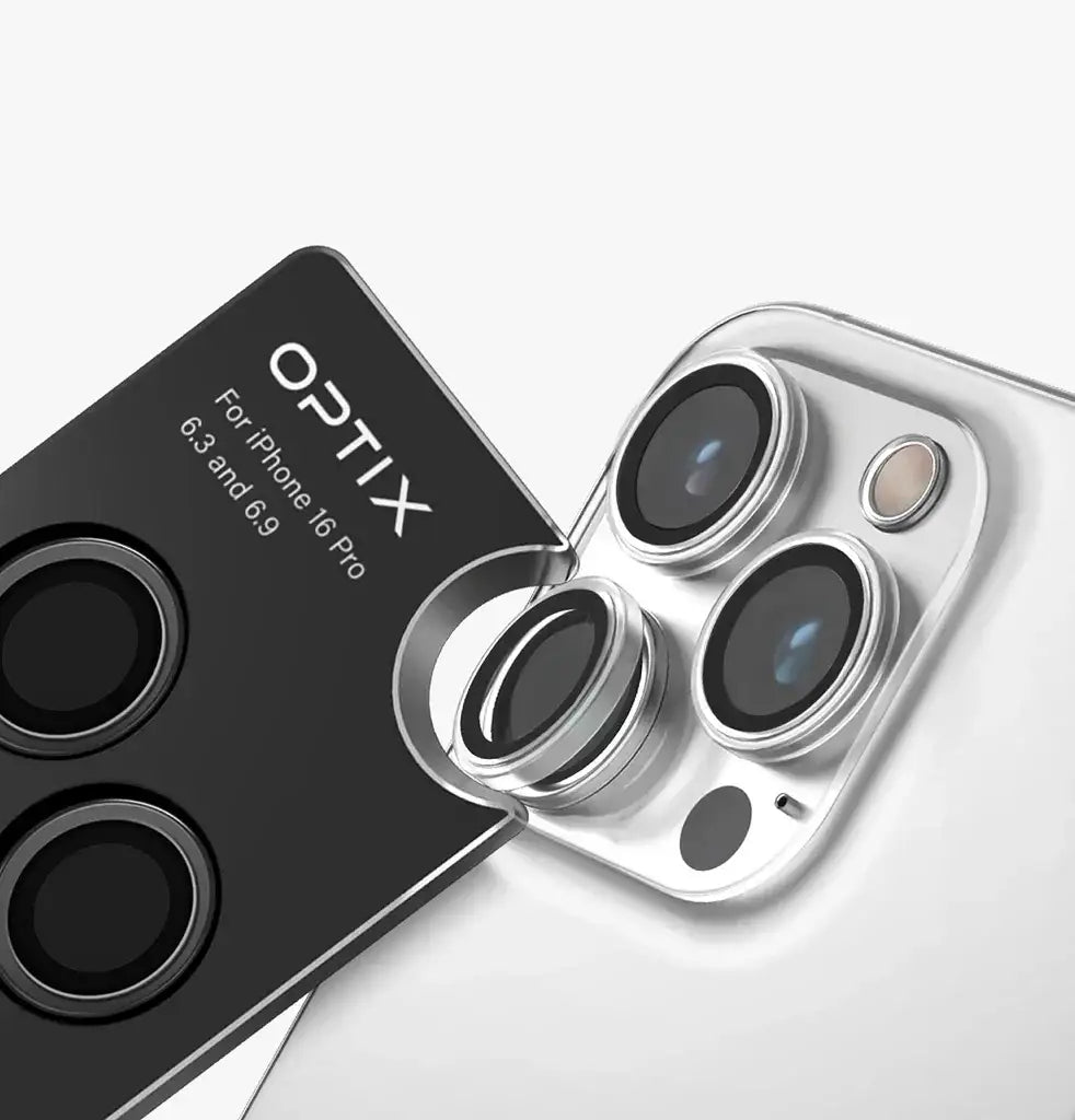 UNIQ OPTIX IPHONE 16 PRO (2024) 6.3/6.9 CAMERA LENS PROTECTOR - CRYSTAL (CLEAR) - GulfStore.com