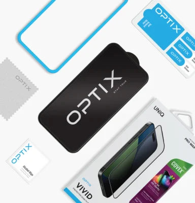 UNIQ OPTIX VIVID CLEAR IPHONE 17 PRO (2025) 6.3 GLASS SCREEN PROTECTOR