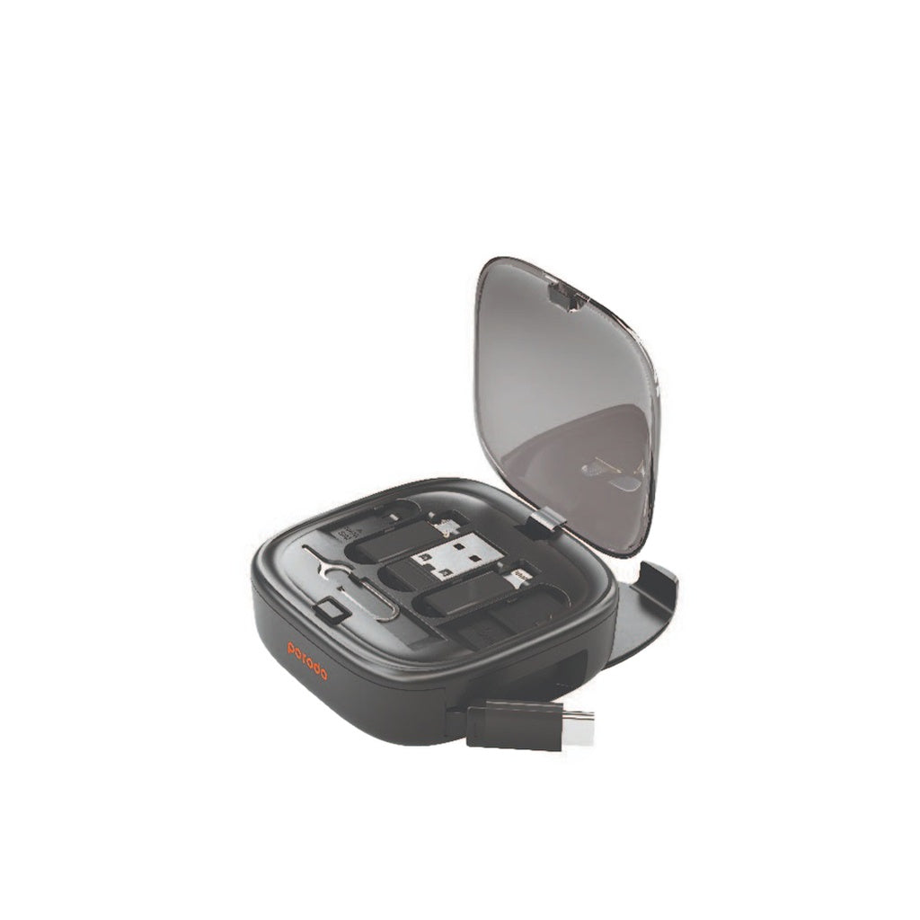 PD-6N1CK60W-BK | Porodo Multi-Device Charging Kit Data & Charge | Black