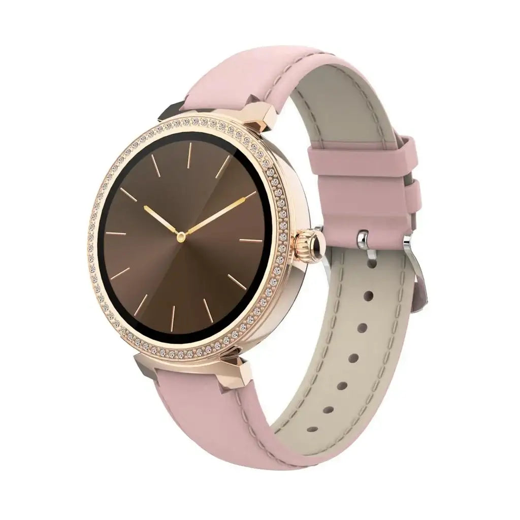 PD-BELLE-PK , Porodo Belle Smart Watch Pink - GulfStore.com