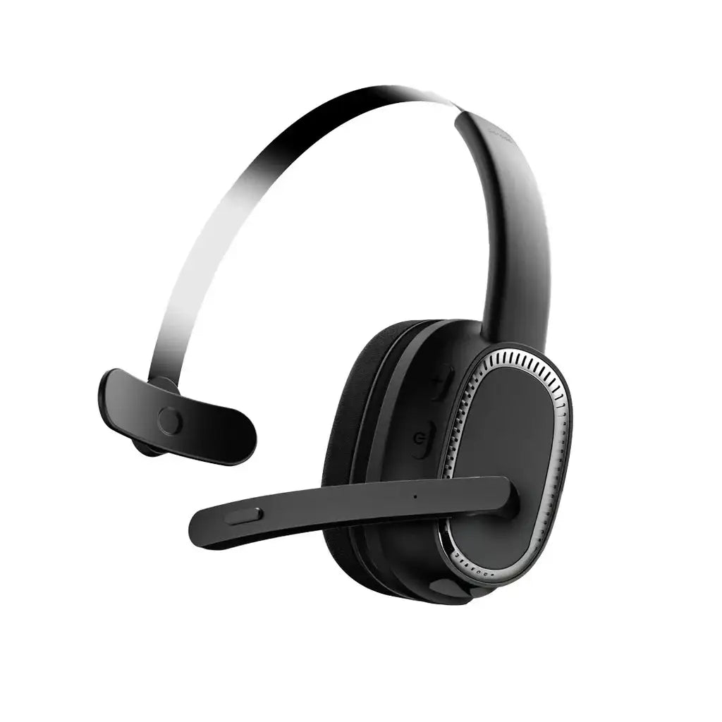 PD-MHDMP-BK , Porodo ENC Wireless Work Headphone- Black - GulfStore.com