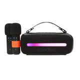 PD-STWLEP029-BK , Porodo Portable Speaker Dual Mic Gala 24W - Black - GulfStore.com