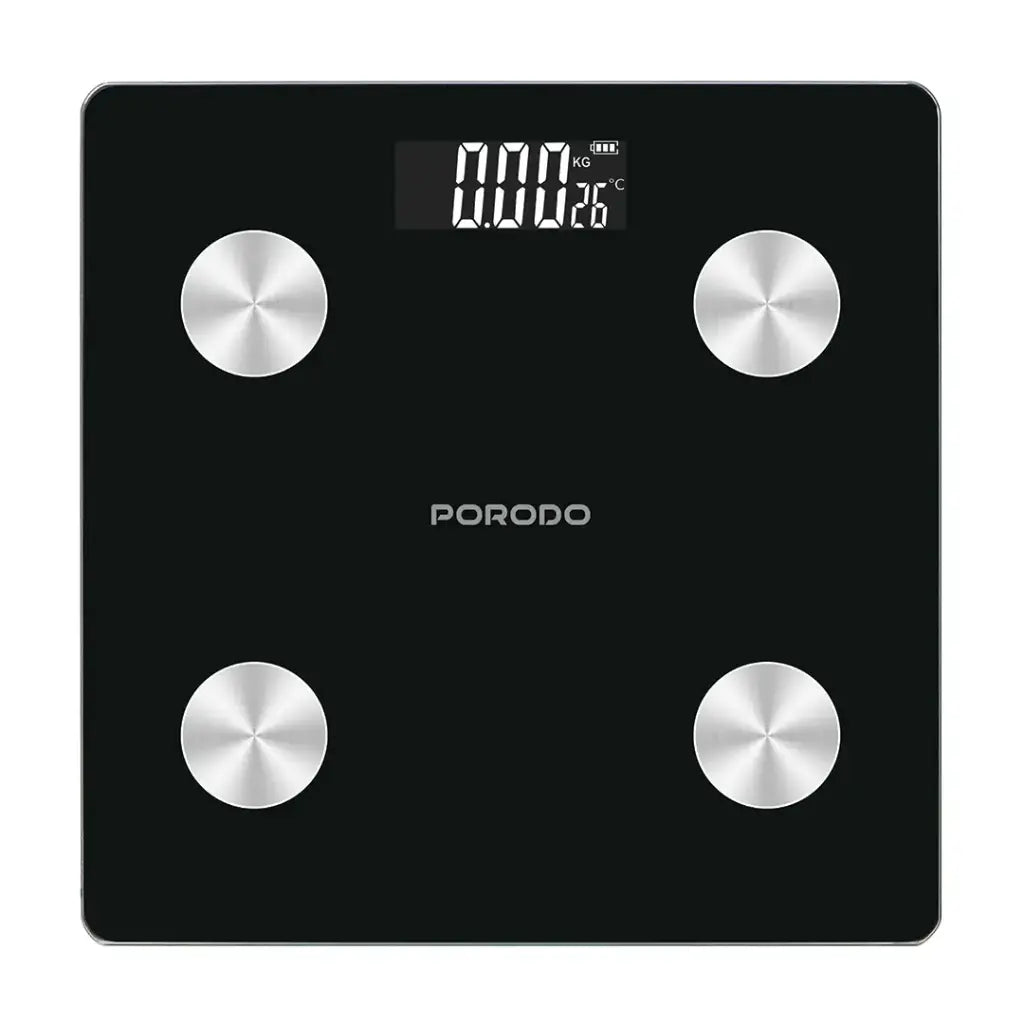PDLLFST213BK | ميزان بورودو غرافيا الذكي لقياس نسبة الدهون في الجسم ومؤشر كتلة الجسم | أسود