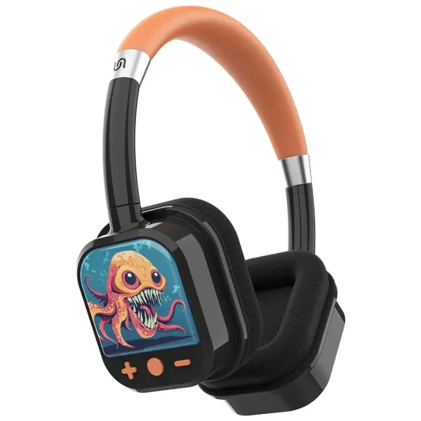 PDSTC303ORBK | Porodo Soundtec Yotowave Kids Wireless Headphone | Orange / Black