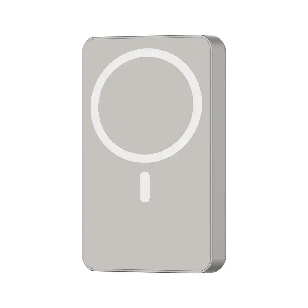 Powerology PD 20W PP034 10000mAh Magsafe Aluminium Power Bank - Desert Titanium - GulfStore.com