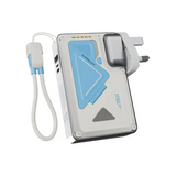 PPBCHA80-WH | Powerology 10000 Mah Wall Charge Magsafe Power Bank | White - GulfStore.com