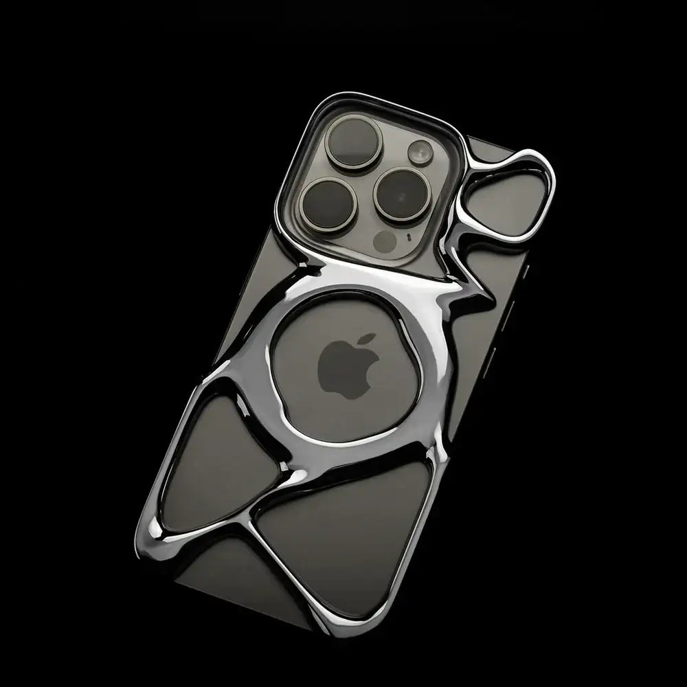 AM Emptiness iPhone 15 pro Case - Matte Silver - GulfStore.com