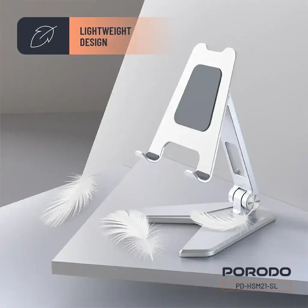 Porodo Aluminum Alloy Mobile Stand (PD-HSM21-SL) - GulfStore.com