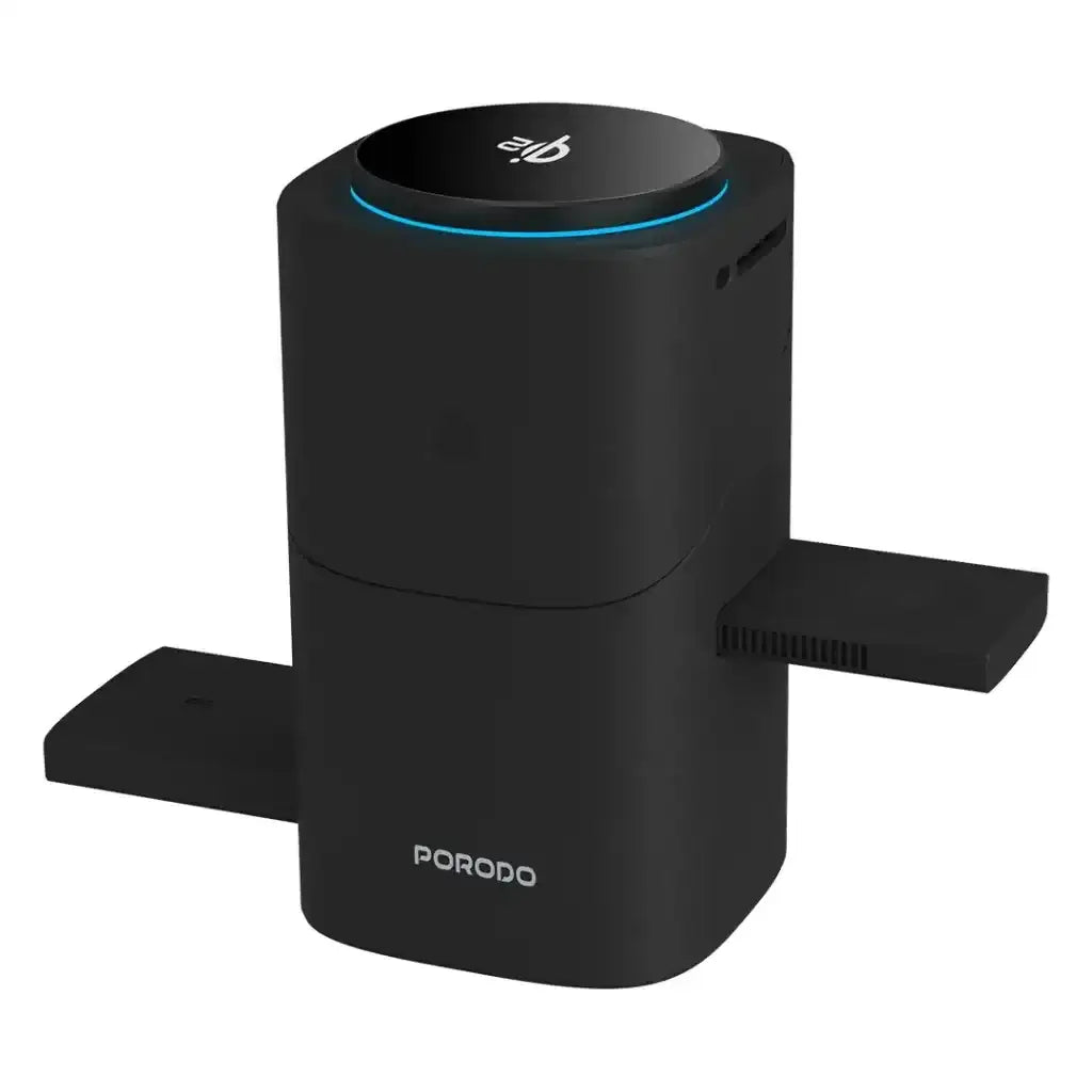 Porodo Auto Rotate & Slide Qi2 Magsafe Charging (PD-FWCH043-BK) - GulfStore.com