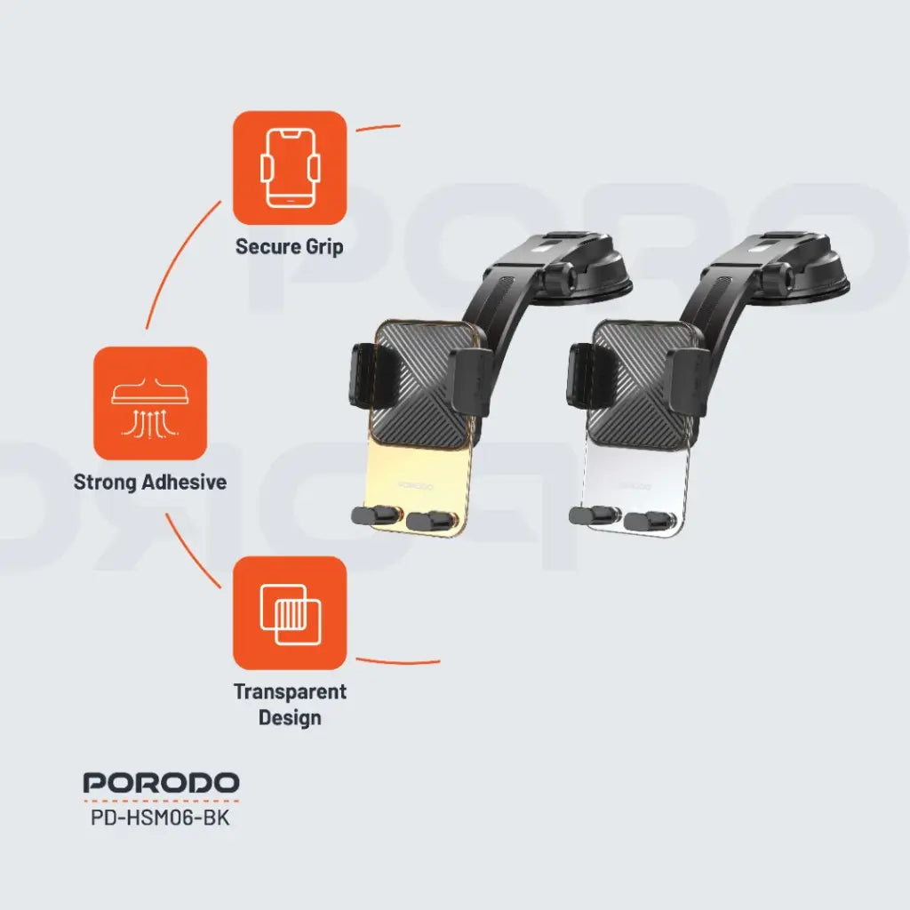 PD-HSM06-BK | قاعدة بورودو كريستالية ممتدة | أسود