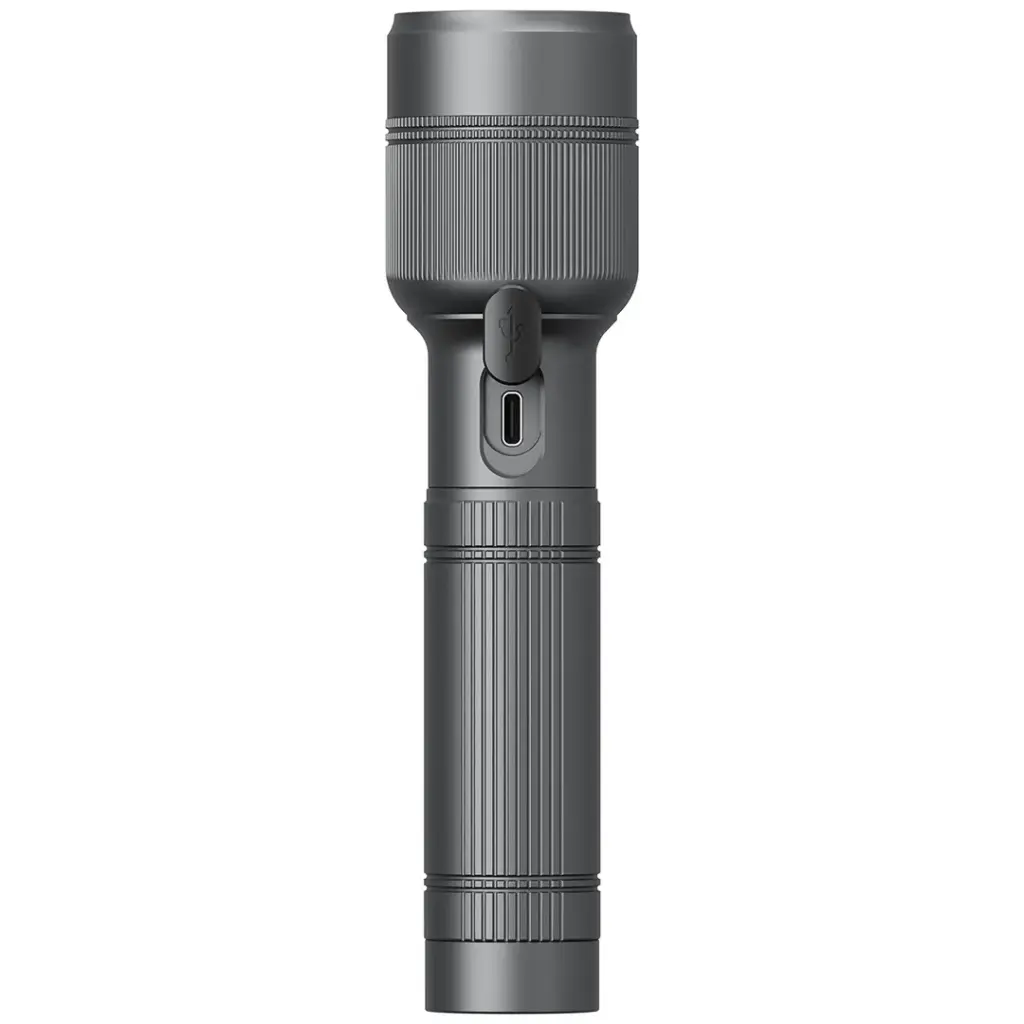 Porodo Lifestyle Lumalite 150 Rechargeable Flashlight - Gray