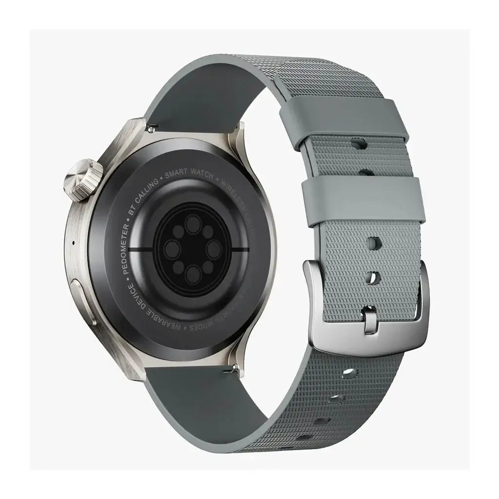 PD-SFERA-SL , Porodo Sfera Amoled Smart Watch - Silver - GulfStore.com