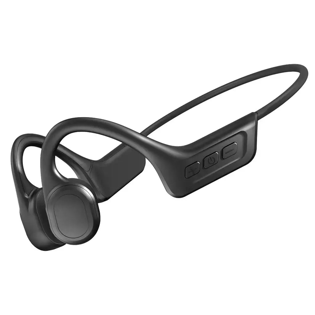 PD-STWLEP031-BK , Porodo Soundtec Aqua Beat Bone Conduction Earphone - Black - GulfStore.com