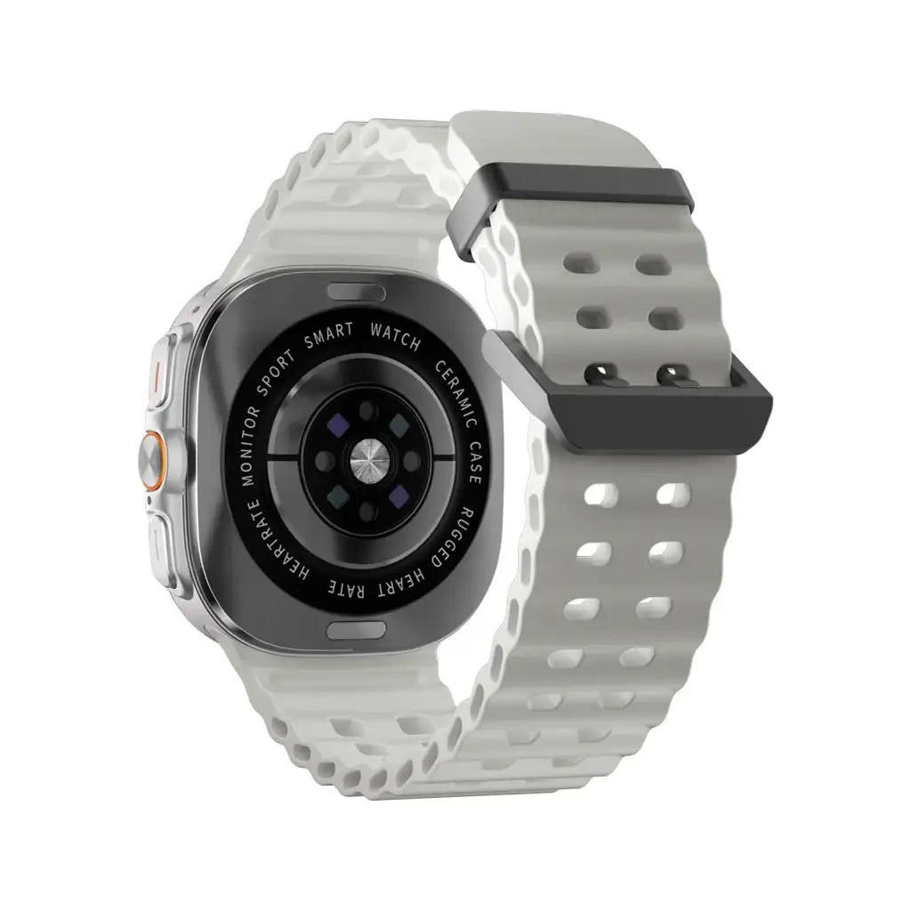 PD-LFST011-SL , Porodo Voyager Smart Watch - Silver - GulfStore.com