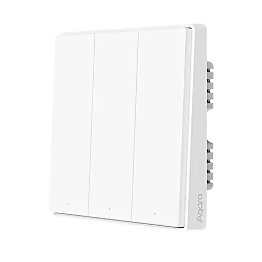 Aqara Smart wall switch D1 (no neutral, triple rocker) | QBKG25LM - GulfStore.com