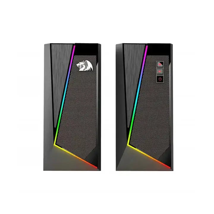 Redragon ANVIL GS520 RGB Wired Gaming Stereo Speakers - Black - GulfStore.com