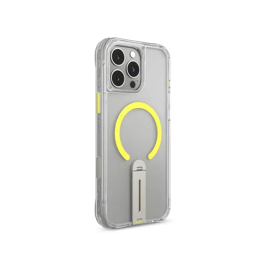 SKINARMA IPHONE 16 PRO HELIX MAG-CHARGE 360° ROTATING STAND - CLR - GulfStore.com