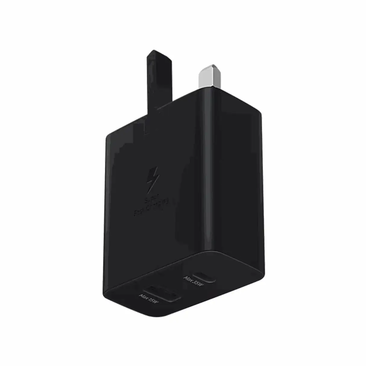 EP-TA220NBEGGB | SAMSUNG Power Adapter Duo 35W | USB-C Port | USB-A Port - GulfStore.com