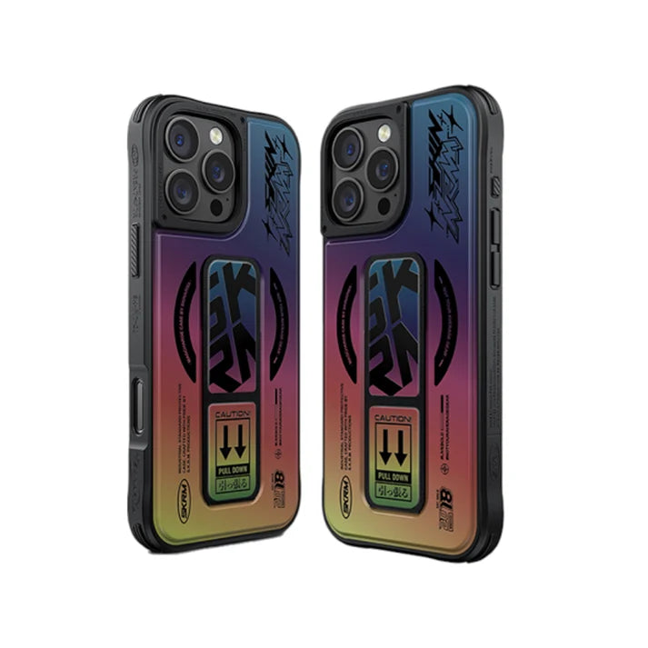 SKINARMA KIRA KOBAI Mag-Charge with Grip-Stand - iPhone 16 Pro Max / Holographic