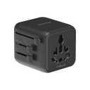 UA19D| Momax 1-World Travel Adaptor | Black - GulfStore.com