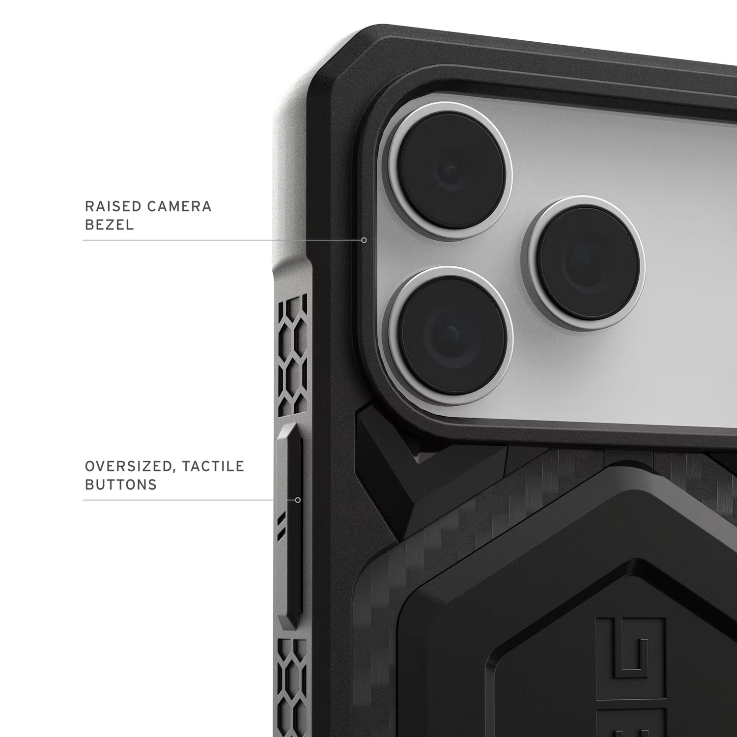 UAG iPhone 17 Pro Max Monarch Pro Magsafe Case | Carbon Fiber
