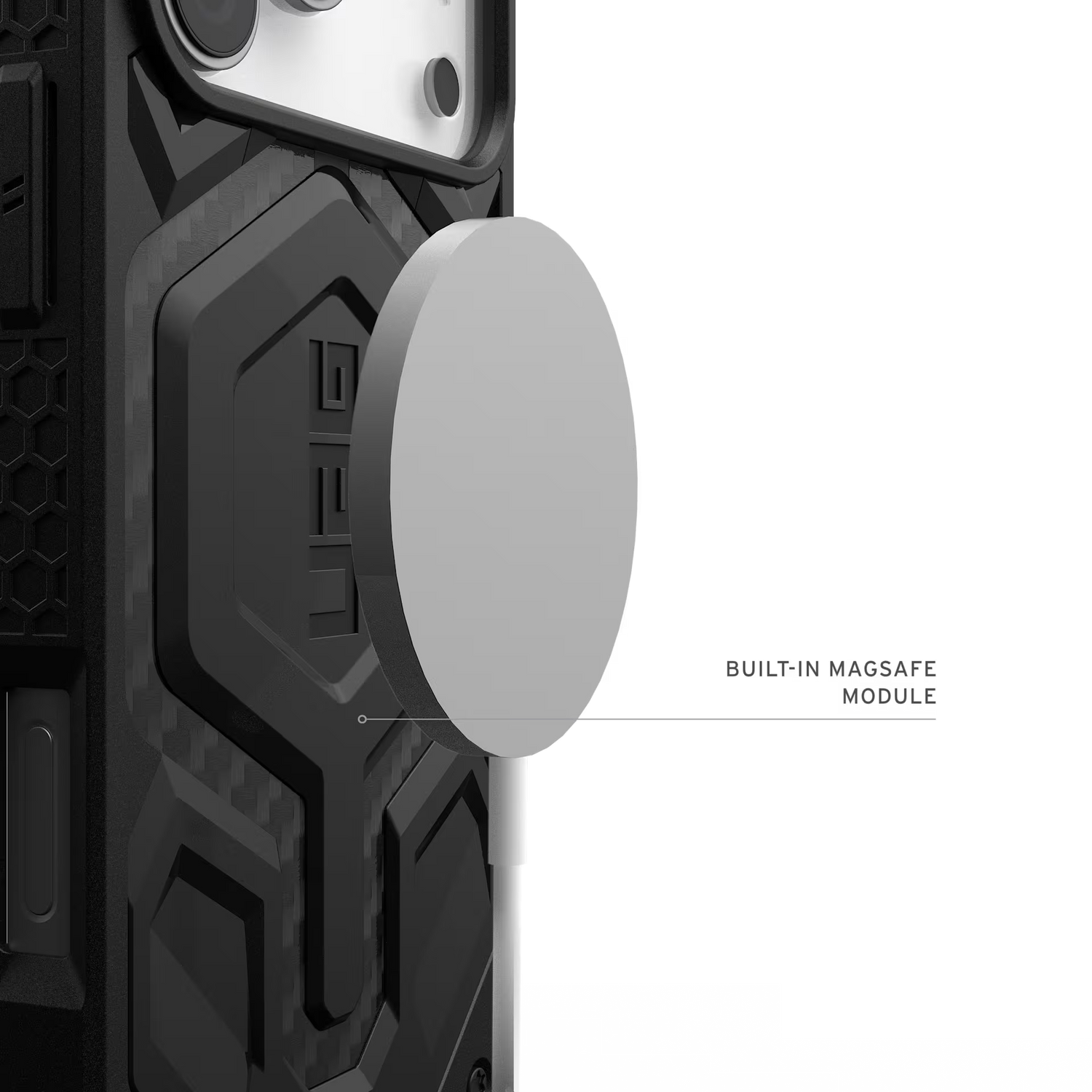 UAG iPhone 17 Pro Max Monarch Pro Magsafe Case | Carbon Fiber