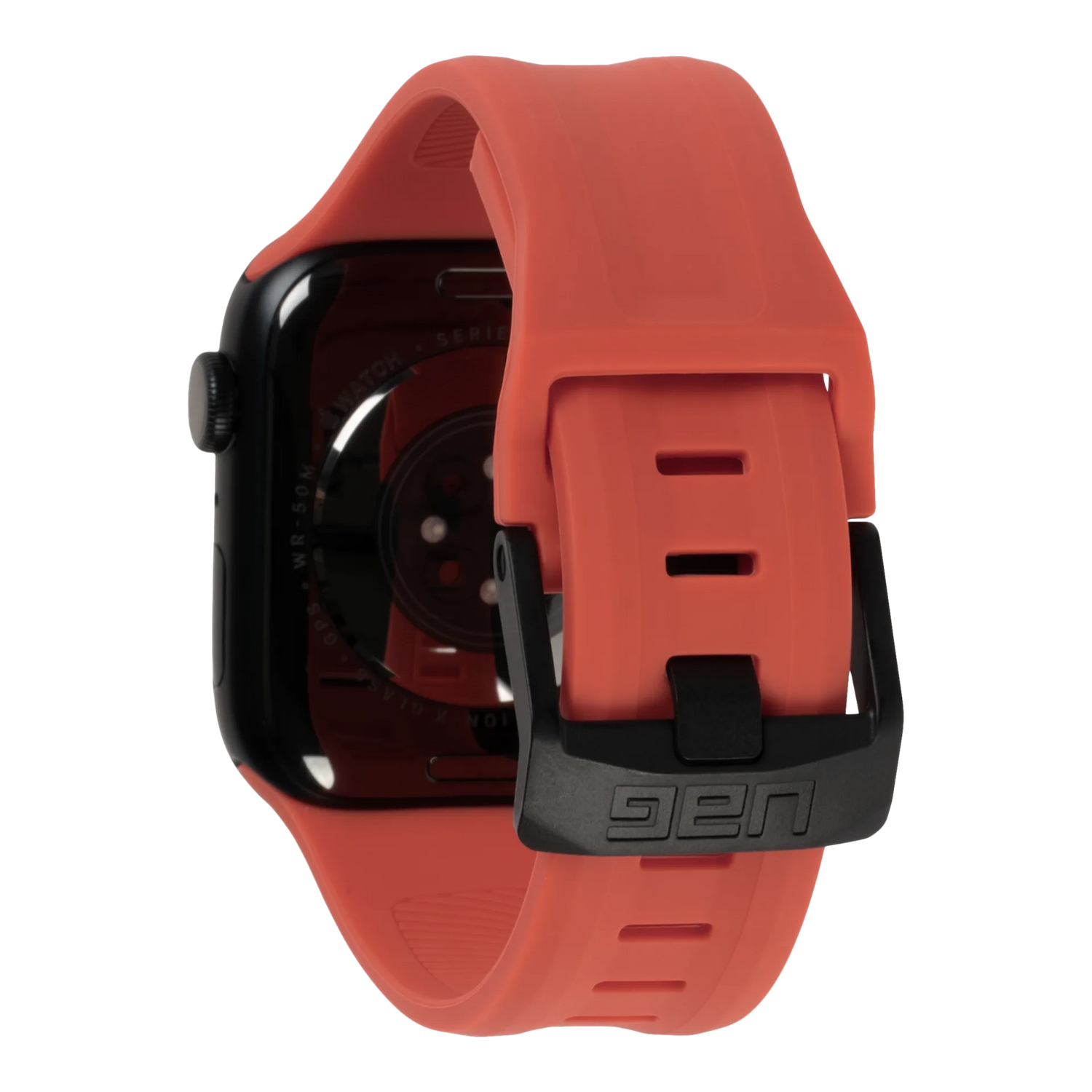 UAG Apple Watch 45mm/44mm/42mm/Ultra Silicone Scout Strap , Rust