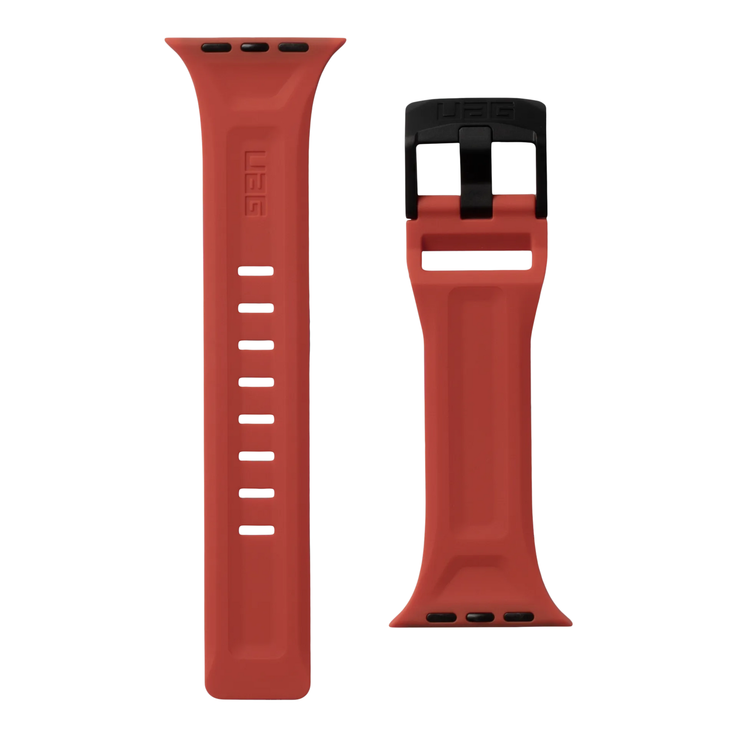 UAG Apple Watch 45mm/44mm/42mm/Ultra Silicone Scout Strap , Rust
