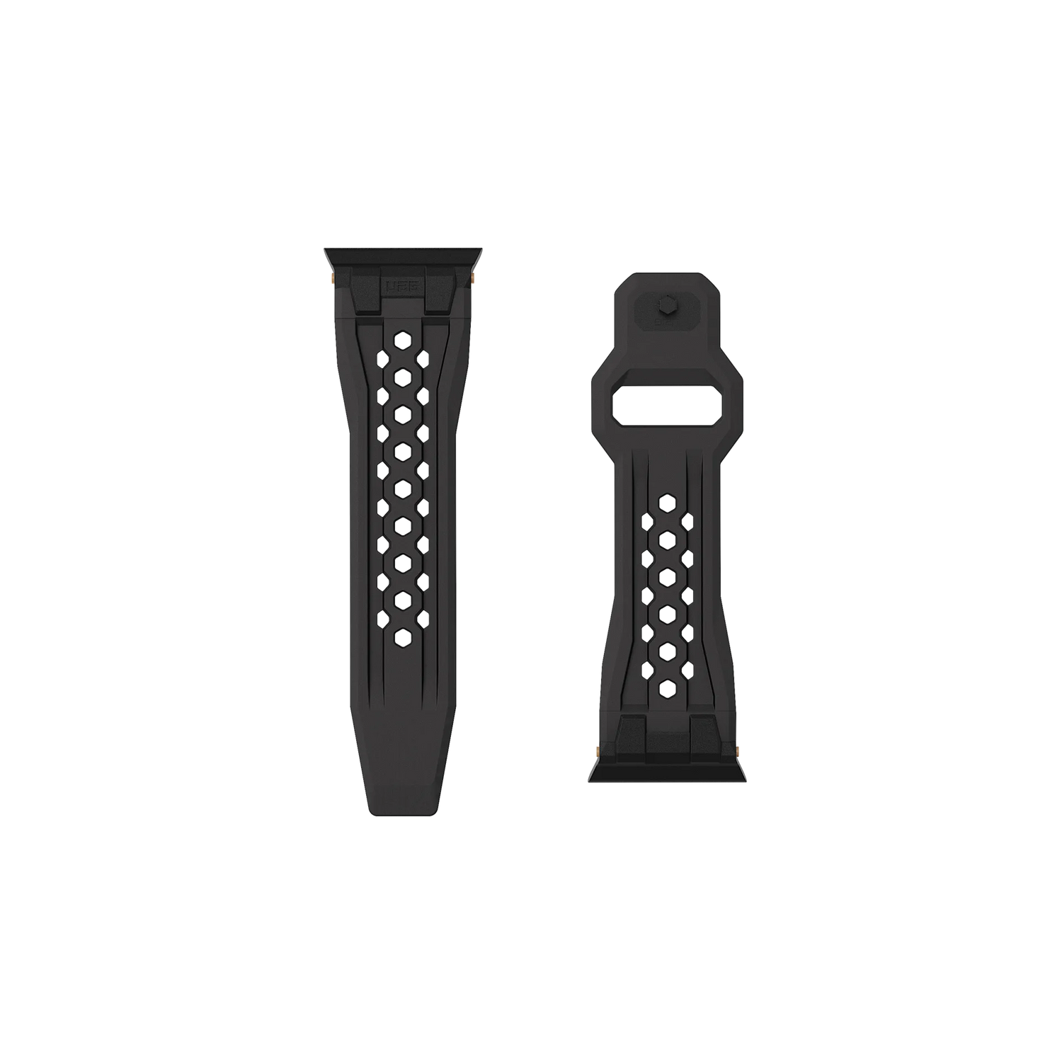 UAG | 194158117236 | UAG Apple Watch 49/45/44/42 Monarch Strap - Black/Black Titanium