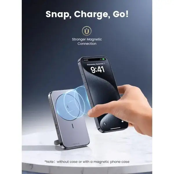 PB206 | UGREEN | 10000mAhPD-20W Magnetic Wireless 15W Power Bank (Space Gray) (LY) PB206 | 15086 - GulfStore.com