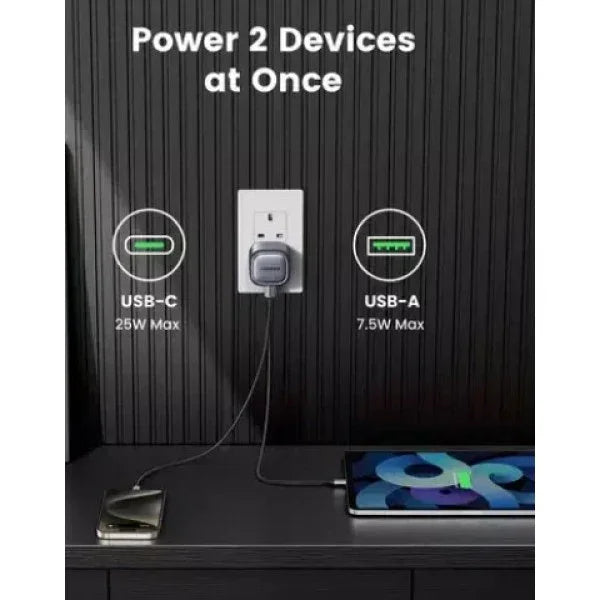 CD350 | UGREEN | Nexode 35W 2-Port GaN Fast Charger UK | 15540