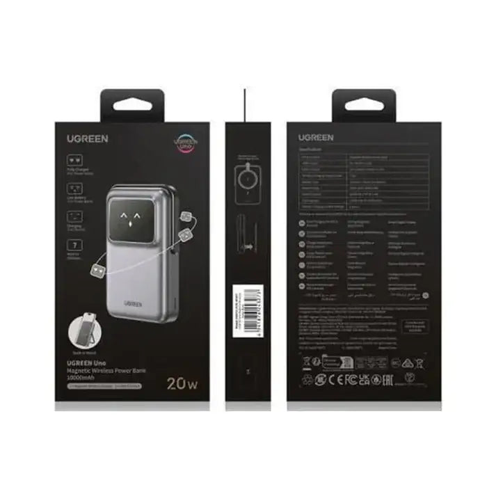 PB572 | UGREEN | Uno Magnetic Wireless Power Bank 10000mAh 20W | 45327 - GulfStore.com