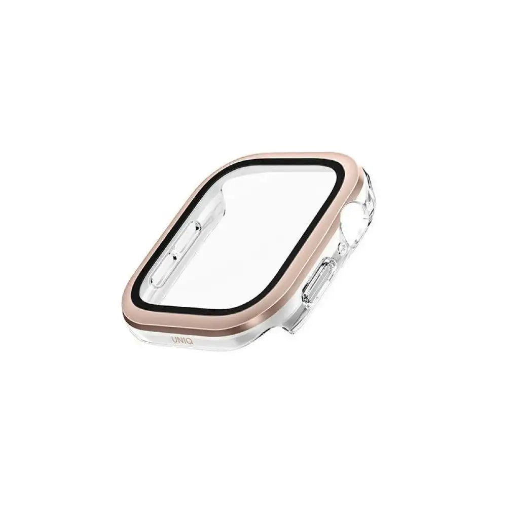 UNIQ VOUTE WATCH CASE WITH TEMPERED GLASS SCREEN 42MM - ROSE GOLD (ROSE GOLD) - GulfStore.com