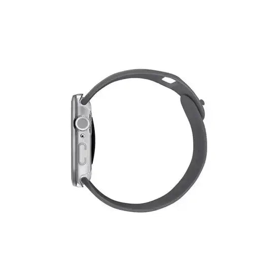 UNIQ VOUTE WATCH CASE WITH TEMPERED GLASS SCREEN 46MM - SILVER (SILVER) - GulfStore.com