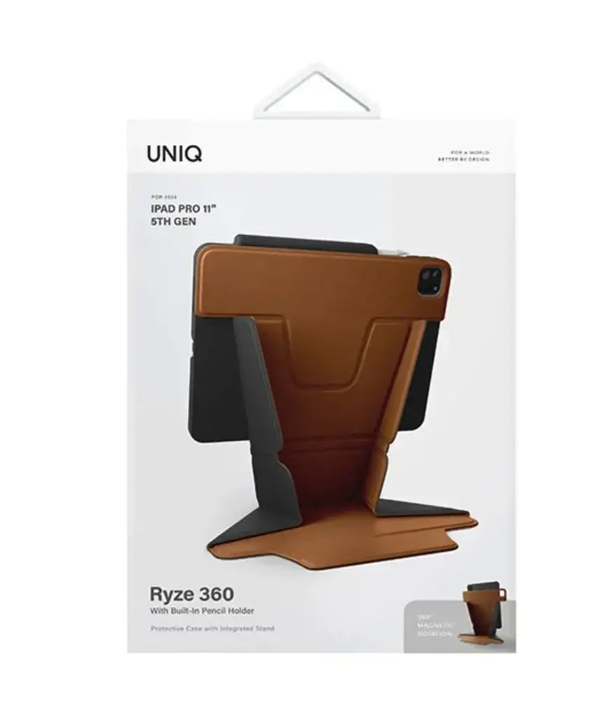 UNIQ | PDP112024 | R360 Cml RYZE 360 New Ipad Pro 11 2024 | Caramel Caramel - GulfStore.com
