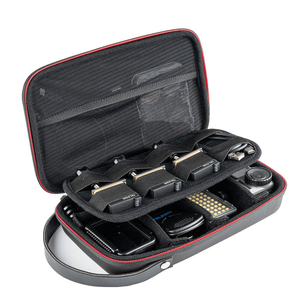 Telesin Expanded version Hard shell EVA storage bag for action cameras