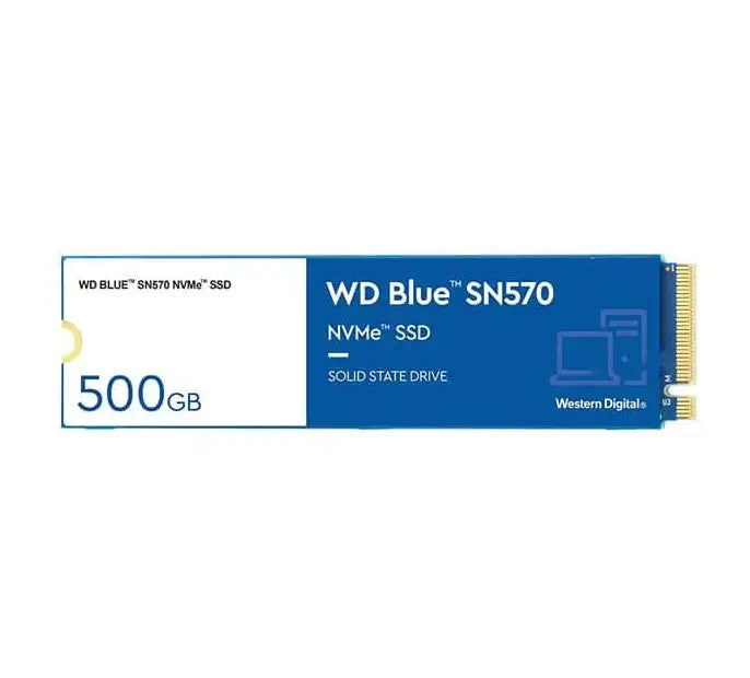 Western Digital Blue SN570 NVMe SSD - 500GB / M.2 2280 / PCIe 3.0 - SSD (Solid State Drive) - GulfStore.com