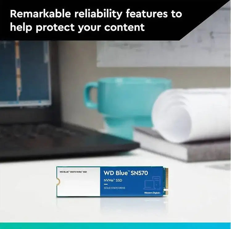 Western Digital Blue SN570 NVMe SSD - 500GB / M.2 2280 / PCIe 3.0 - SSD (Solid State Drive) - GulfStore.com