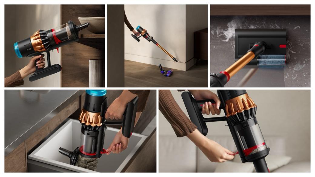 Dyson V16 Piston Animal Submarine™ wet and dry vacuum Matte black / Copper - GulfStore.com