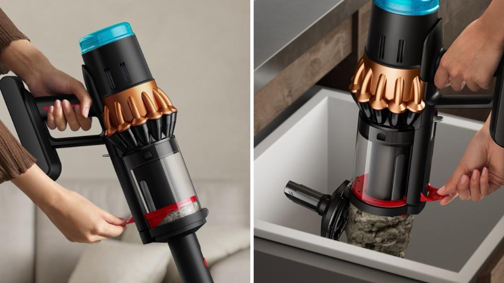 Dyson V16 Piston Animal Submarine™ wet and dry vacuum Matte black / Copper - GulfStore.com