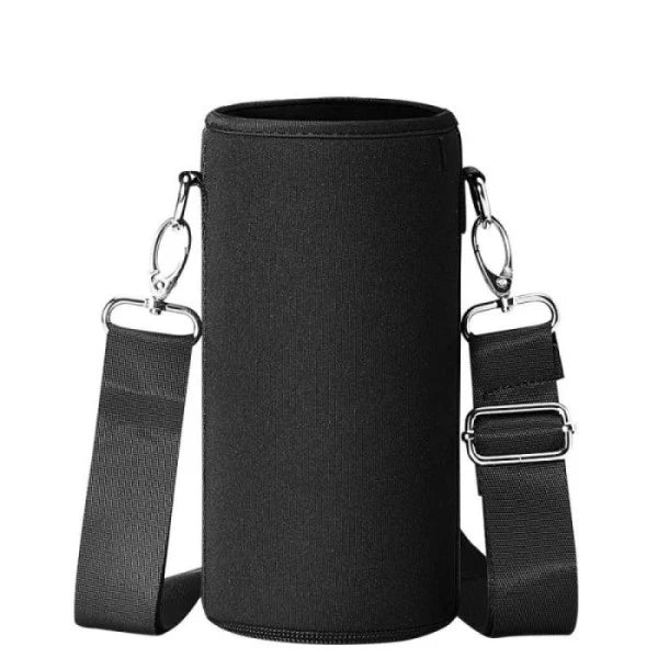 Buzio Water Bottle Holder Carrying Pouch for 1.2L - Black