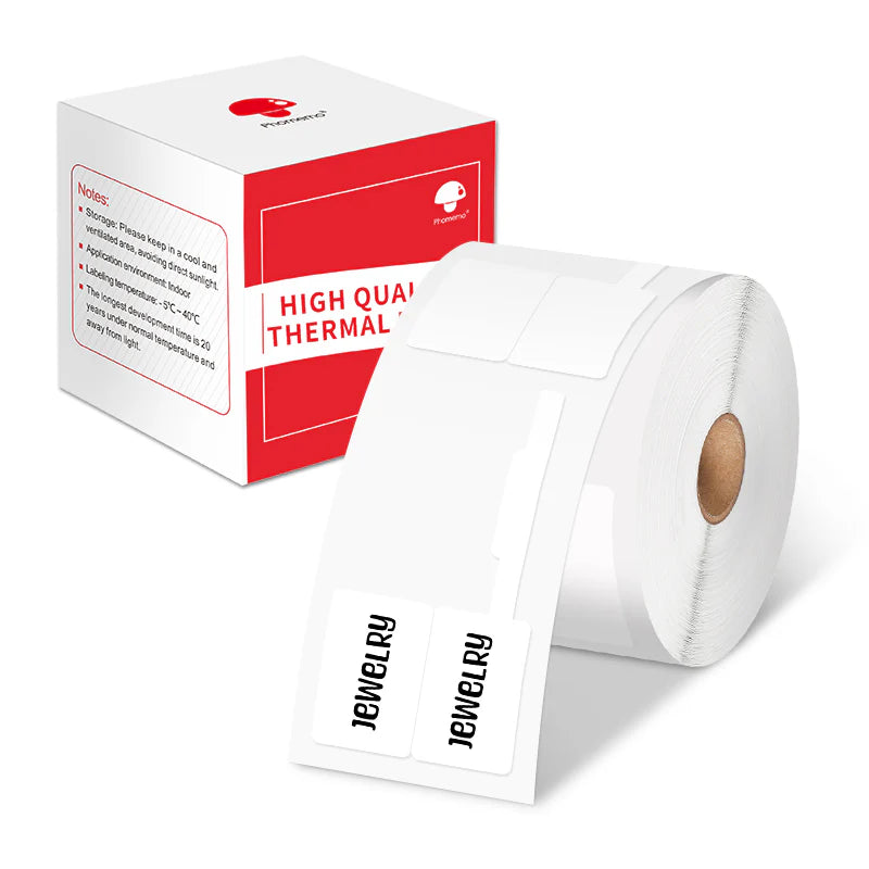 XZF3025-45-100 | Phomemo Jewelry Price Tag | 30*25+45mm | 100 Labels