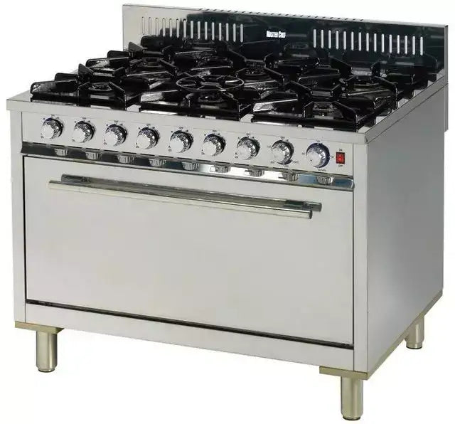 Master Chef Gas Cooker Free Standing 110x81 6 Burners - GulfStore.com