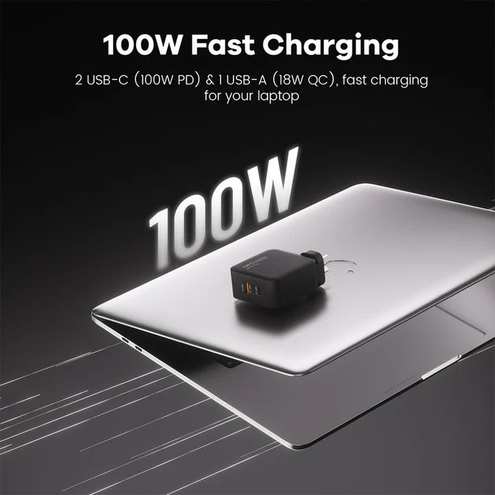 ZLOS 100W GaN Multi-Port Fast Charger (2C1A)